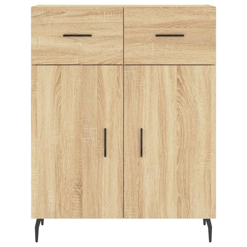 Dulap înalt, stejar sonoma, 69,5x34x180 cm, lemn compozit
