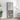 Dulap înalt, gri beton, 69,5x34x180, lemn compozit