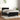 Pat box spring cu saltea, negru, 90x200 cm, catifea
