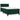 Pat box spring cu saltea, verde închis, 90x200 cm, catifea