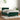 Pat box spring cu saltea, verde închis, 90x200 cm, catifea