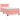 Pat box spring cu saltea, roz, 90x190 cm, catifea