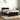 Pat box spring cu saltea, negru, 100x200 cm, catifea