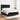 Pat box spring cu saltea, negru, 140x200 cm, textil