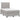 Pat box spring cu saltea, gri deschis, 120x200 cm, textil