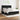 Pat box spring cu saltea, negru, 180x200 cm, catifea