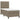 Pat box spring cu saltea, gri taupe, 80x200 cm, textil