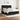 Pat box spring cu saltea, negru, 180x200 cm, catifea