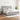 Pat box spring cu saltea, gri deschis, 200x200 cm, textil