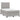 Pat box spring cu saltea, gri deschis, 120x200 cm, textil