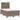 Pat box spring cu saltea, gri taupe, 120x200 cm, textil