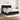 Pat box spring cu saltea, negru, 180x200 cm, catifea