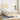 Pat box spring cu saltea, crem, 90x200 cm, textil