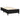 Pat box spring cu saltea, negru, 90x190 cm, textil