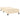 Pat box spring cu saltea, crem, 90x200 cm, textil