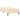 Pat box spring cu saltea, crem, 90x190 cm, textil