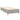 Pat box spring cu saltea, gri deschis, 90x200 cm, textil