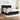 Pat box spring cu saltea, negru, 160x200 cm, textil