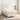 Pat box spring cu saltea, crem, 100x200 cm, textil