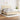 Pat continental cu saltea, crem, 180x200 cm, textil