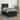 Pat box spring cu saltea, negru, 90x200 cm, piele ecologică