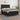 Pat box spring cu saltea, negru, 140x200 cm, piele ecologică