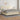 Pat continental cu saltea, crem, 200x200 cm, piele ecologică