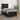 Pat box spring cu saltea, negru, 90x190 cm, piele ecologică