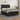 Pat box spring cu saltea, negru, 140x190 cm, piele ecologică