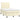 Pat box spring cu saltea, crem, 120x200 cm, piele ecologică