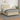 Pat box spring cu saltea, crem, 140x190 cm, piele ecologică