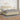 Pat continental cu saltea, crem, 200x200 cm, piele ecologică