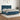 Pat box spring cu saltea, albastru închis, 160x200 cm, catifea