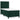 Pat box spring cu saltea, verde închis, 80x200 cm, catifea