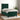 Pat box spring cu saltea, verde închis, 80x200 cm, catifea