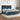Pat box spring cu saltea, albastru închis, 160x200 cm, catifea