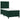 Pat box spring cu saltea, verde închis, 80x200 cm, catifea