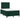 Pat box spring cu saltea, verde închis, 120x200 cm, catifea