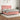 Pat box spring cu saltea, roz, 180x200 cm, catifea