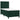 Pat box spring cu saltea, verde închis, 80x200 cm, catifea