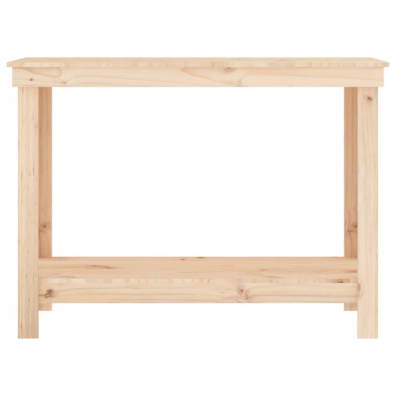 Banc de lucru, 110x50x80 cm, lemn masiv pin