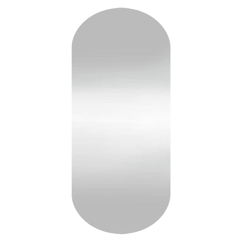 Oglindă de perete, 35x80 cm, oval, sticlă