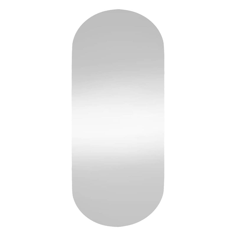 Oglindă de perete, 45x100 cm, oval, sticlă