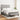 Pat continental, gri deschis, 140x200 cm, material textil