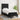Pat box spring cu saltea, negru, 90x190 cm, textil