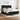 Pat box spring cu saltea, negru, 160x200 cm, textil