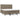 Pat box spring cu saltea, gri taupe, 200x200 cm, textil