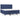 Pat box spring cu saltea, albastru, 200x200 cm, textil