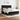 Pat box spring cu saltea, negru, 160x200 cm, textil