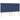 Pat box spring cu saltea, albastru, 180x200 cm, material textil